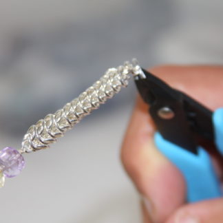 DA RUA Bracelet en maille Box Chain Epais Unisex vue de l'atelier detail