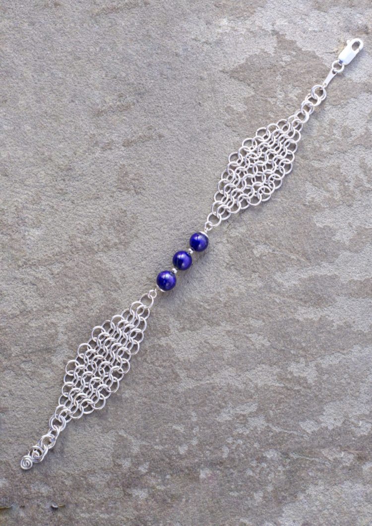 DA RUA Bracelets en maille Européenne Lapis Lazuli vue d'ensemble