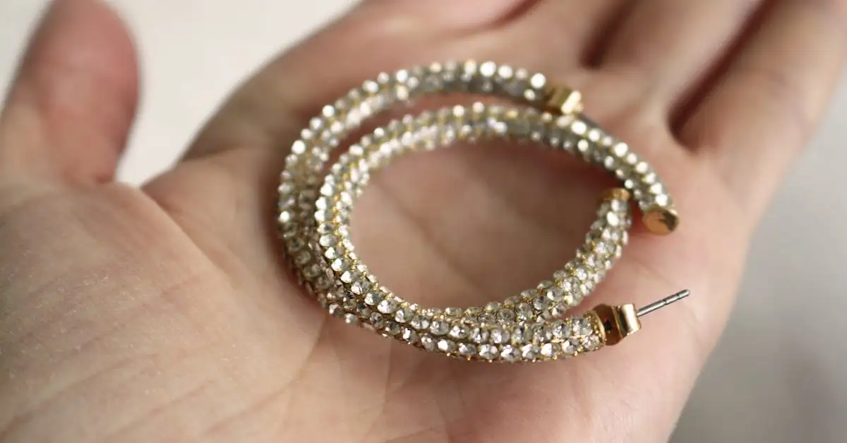 Boucle d oreille or
