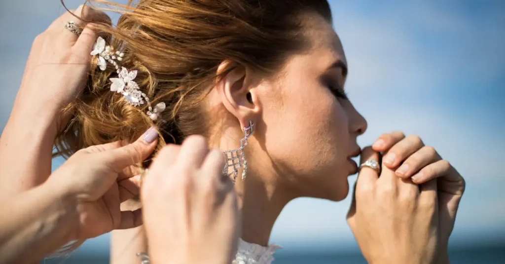 Boucle d'oreille femme