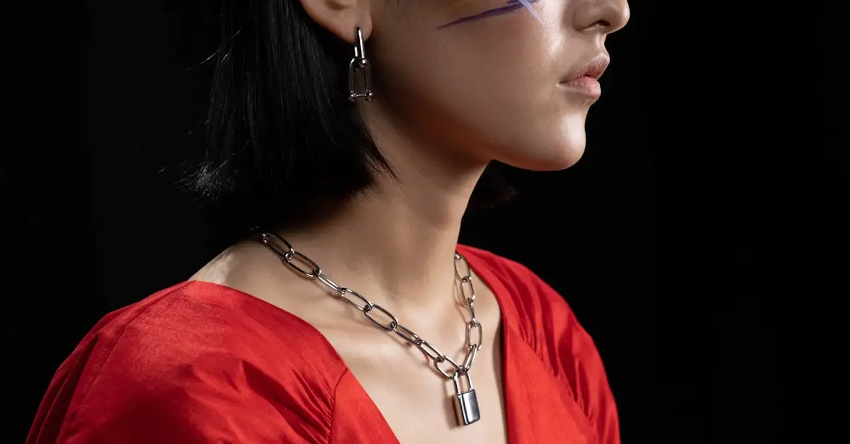 Boucle d'oreille argent