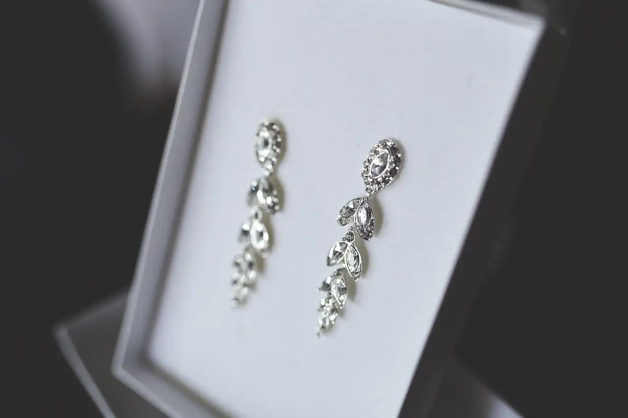 Boucle d'oreille argent