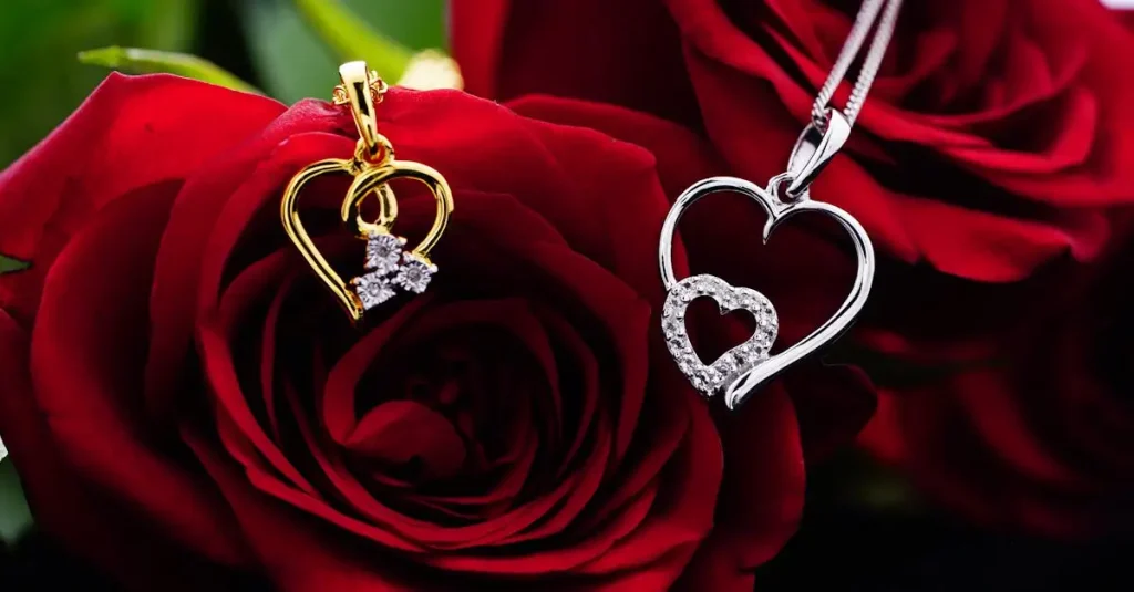 Pendentif cœur argent massif pour femme : prix et achat