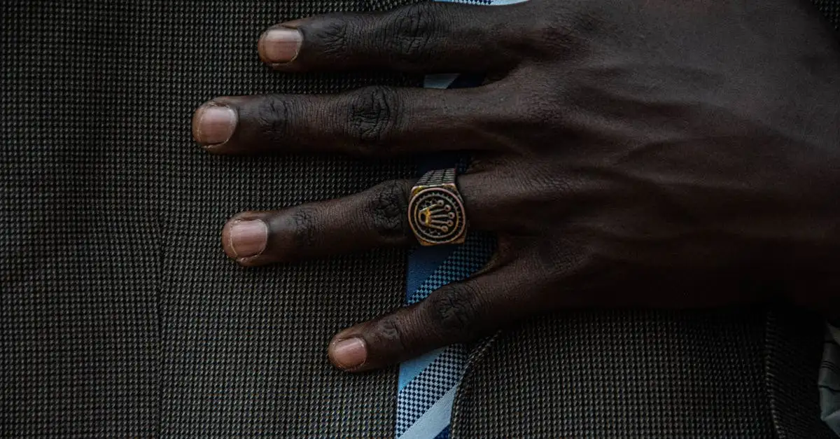 Bague Plaqué Or Homme : Style et Durabilité Garantis