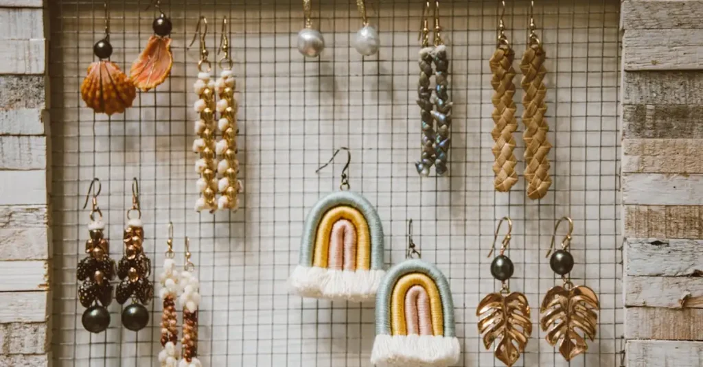Charm Boucle d'Oreille : Collection Unique et Tendance