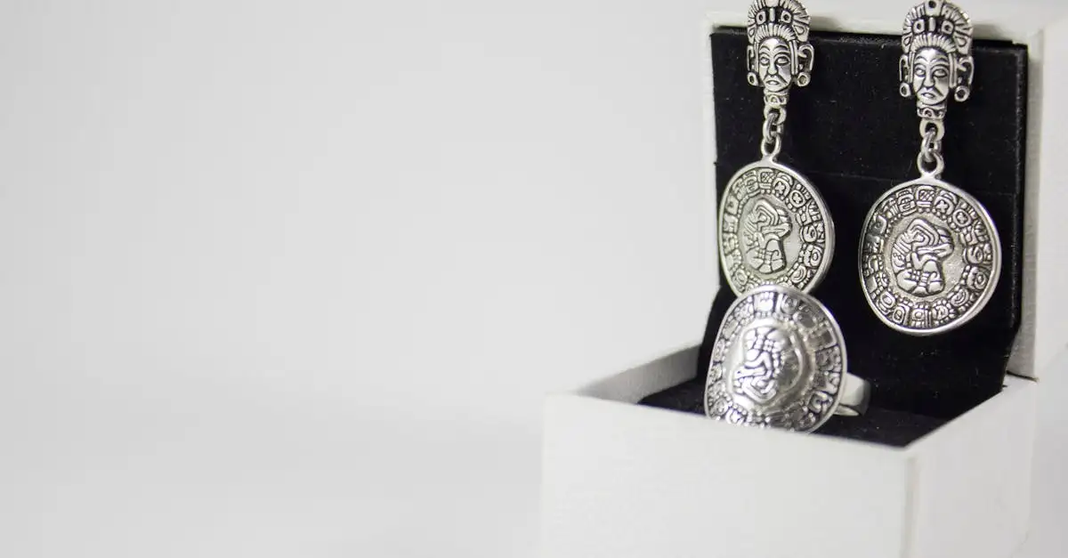 Boucles d'oreilles en argent 925 : Collection élégante