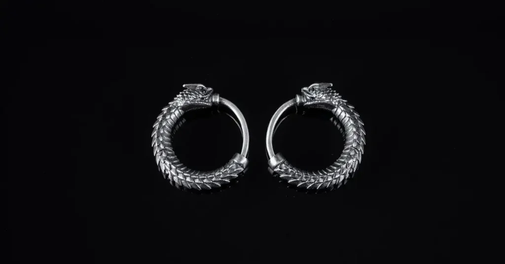 Découvrez nos magnifiques boucles d'oreilles en acier
